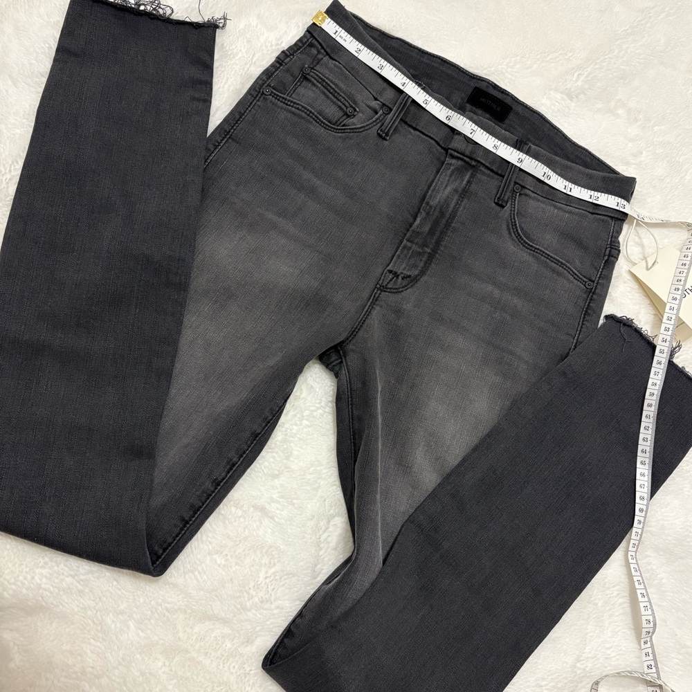 Mother High Waisted Looker Ankle Fray Size 24 NWT - Picture 12 of 16